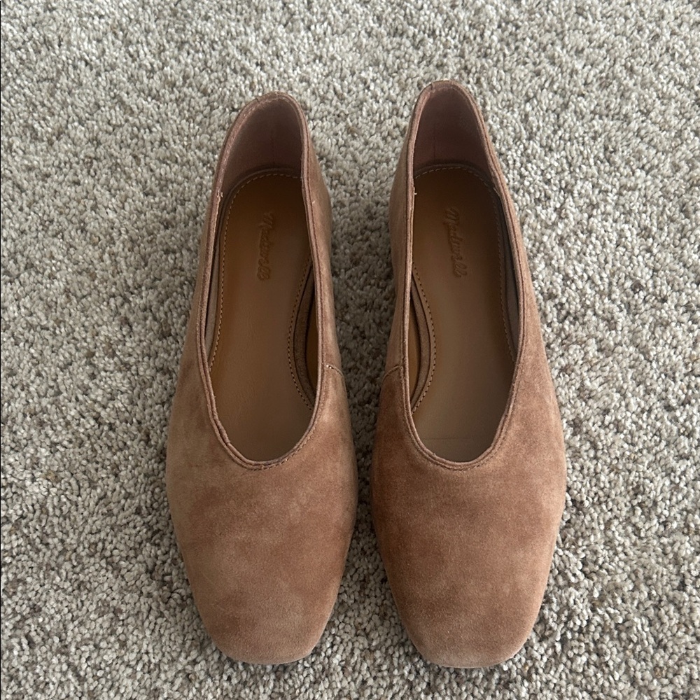 Madewell Mylie Suede Flats